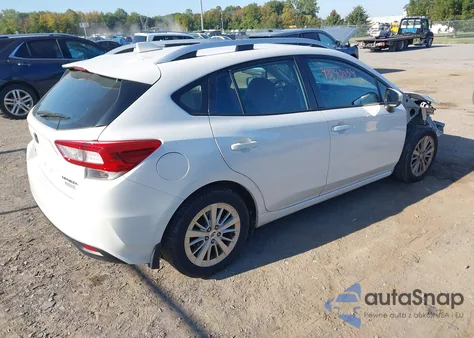 2017 Subaru Impreza 2.0I Premium из США, поврежденный, VIN 4S3GTAB69H3749662
